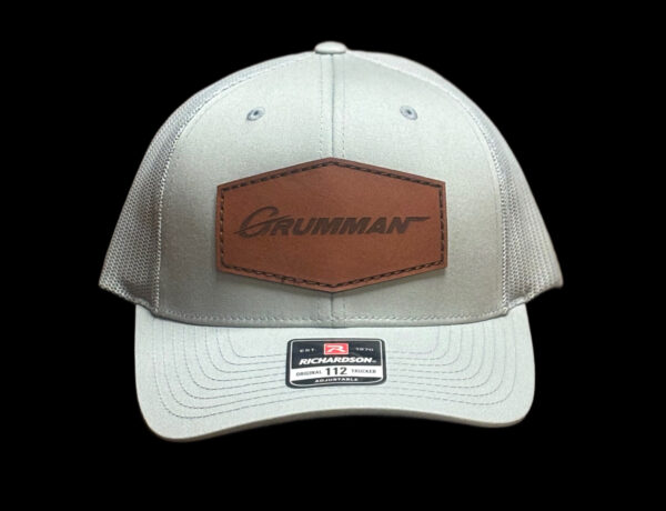Grumman Leather Patch Hat - Quarry