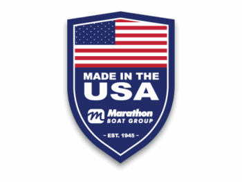 Made in USA - Marathon Boats Decal