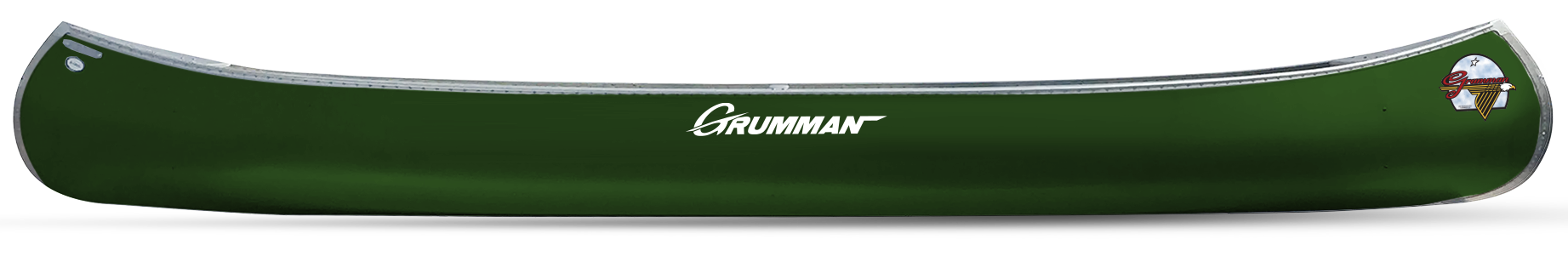Grumman Double Ender Canoe - Forest Green