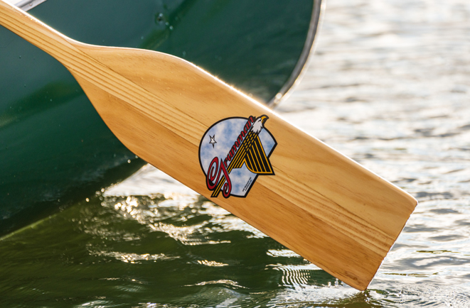 Canoe Optional Wooden Paddle