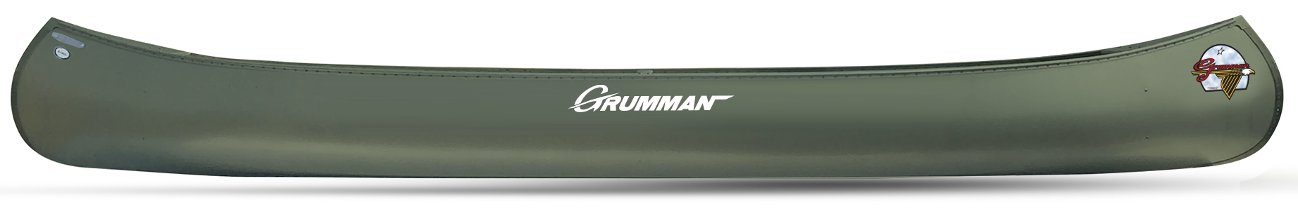 Grumman Double Ender Canoe - Olive Green