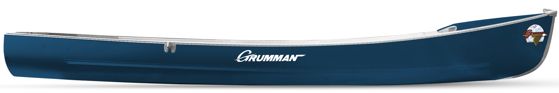 Grumman Sport Boat Blue Aluminum Canoe